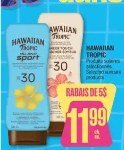 Jean Coutu HAWAIIAN TROPIC offer
