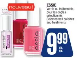 Jean Coutu ESSIE Selected nail polishes and treatments offer