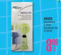 Jean Coutu ARIES Handheld fan offer