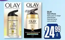 Jean Coutu OLAY Total Effects Selected facial care products offer