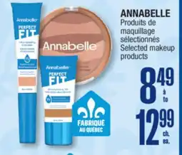 Jean Coutu ANNABELLE Selected makeup products offer