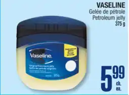 Jean Coutu VASELINE Petroleum jelly offer