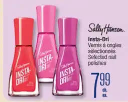 Jean Coutu Sally Hansen Insta-Dri Selected nail polishes offer
