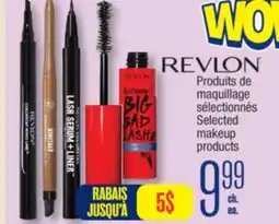 Jean Coutu REVLON Selected makeup products offer