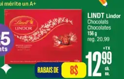 Jean Coutu LINDT Lindor Chocolates offer