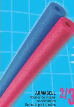 Jean Coutu ARMACELL Selected pool noodles offer