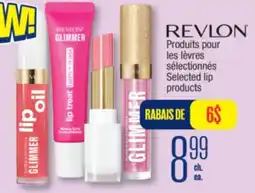 Jean Coutu REVLON Selected lip products offer