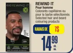 Jean Coutu REWIND IT Selected hair and beard colouring products offer