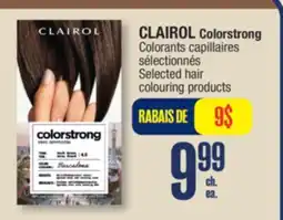 Jean Coutu CLAIROL Selected hair colouring products offer