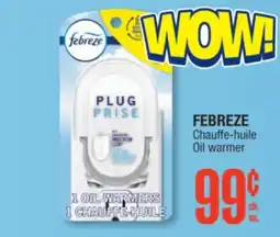 Jean Coutu FEBREZE Oil warmer offer