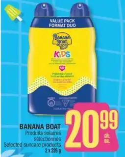 Jean Coutu BANANA BOAT Selected suncare products offer