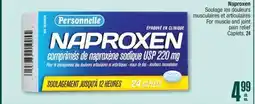 Jean Coutu Naproxen Soulage les douleurs musculaires et articulaires, 24 offer