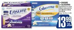 Jean Coutu ENSURE , GLUCERNA Meal replacements offer