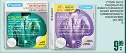 Jean Coutu Selected products for muscle and back pain relief offer