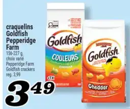 Marché Richelieu CRAQUELINS GOLDFISH PEPPERIDGE FARM | PEPPERIDGE FARM GOLDFISH CRACKERS offer