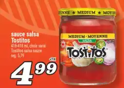 Marché Richelieu SAUCE SALSA TOSTITOS | TOSTITOS SALSA SAUCE offer