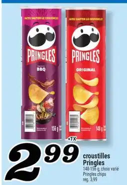 Marché Richelieu CROUSTILLES PRINGLES | PRINGLES CHIPS offer
