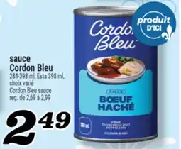 Marché Richelieu SAUCE CORDON BLEU | CORDON BLEU SAUCE offer