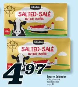 Marché Richelieu BEURRE SELECTION | SELECTION BUTTER offer