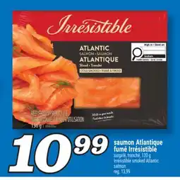 Marché Richelieu SAUMON ATLANTIQUE FUMÉ IRRÉSISTIBLE | IRRESISTIBLE SMOKED ATLANTIC SALMON offer