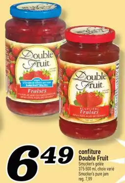 Marché Richelieu CONFITURE DOUBLE FRUIT | SMUCKER'S PURE JAM offer