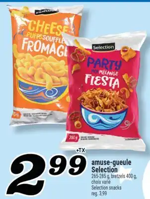 Marché Richelieu AMUSE-GUEULE SELECTION | SELECTION SNACKS offer