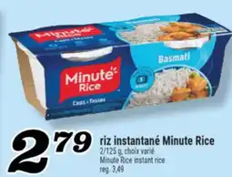 Marché Richelieu RIZ INSTANTANÉ MINUTE RICE | MINUTE RICE INSTANT RICE offer
