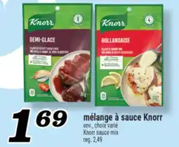 Marché Richelieu MÉLANGE À SAUCE KNORR | KNORR SAUCE MIX offer