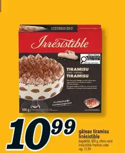 Marché Richelieu GÂTEAU TIRAMISU IRRÉSISTIBLE |IRRESISTIBLE TIRAMISU CAKE offer