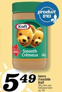 Marché Richelieu BEURRE D'ARACHIDE KRAFT | KRAFT PEANUT BUTTER offer