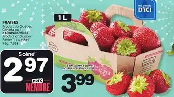 Marches Tradition STRAWBERRIES offer
