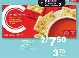 Marches Tradition COMPLIMENTS CRACKERS offer