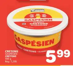 Marches Tradition GASPÉSIEN CRETONS offer