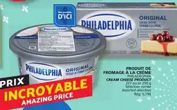Marches Tradition PHILADELPHIA CREAM CHEESE PRODUCT offer