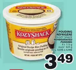 Marches Tradition KOZY SHACK REFRIGERATED PUDDING offer