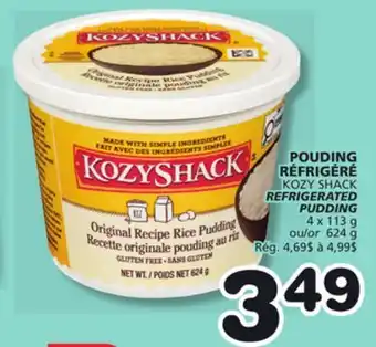 Marches Tradition KOZY SHACK REFRIGERATED PUDDING offer