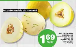 Marches Tradition CANARY OR PICASSO MELON offer