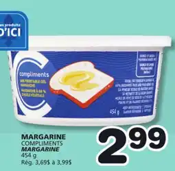 Marches Tradition COMPLIMENTS MARGARINE offer