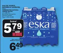 Marches Tradition ESKA CARBONATED NATURAL SPRING WATER offer