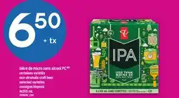 Maxi BIÈRE DE MICRO SANS ALCOOL PC | NON-ALCOHOLIC CRAFT BEER offer