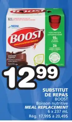 Marches Tradition BOOST Boisson nutritive MEAL REPLACEMENT offer