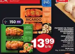 Marches Tradition RICARDO FRESH BONELESS SEASONED OR STUFFED CHICKEN BREAST offer
