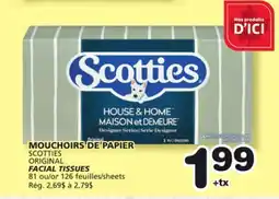 Marches Tradition SCOTTIES ORIGINAL FACIAL TISSUES offer