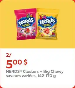 Couche-Tard NERDS Clusters + Big Chewy offer