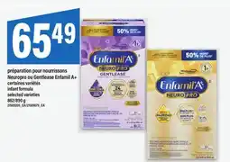 Maxi PRÉPARATION POUR NOURRISSONS NEUROPRO OU GENTLEASE ENFAMIL A+ | INFANT FORMULA, 862/890 G offer
