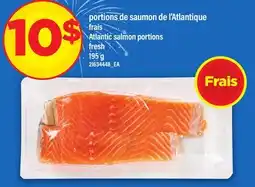 Maxi PORTIONS DE SAUMON DE L'ATLANTIQUE | ATLANTIC SALMON PORTIONS offer