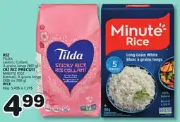 Marches Tradition TILDA OR MINUTE RICE RICE offer