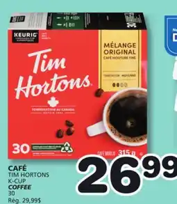 Marches Tradition TIM HORTONS K-CUP COFFEE offer