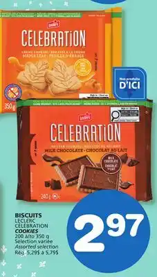Marches Tradition LECLERC CÉLÉBRATION COOKIES offer