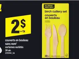 Maxi COUVERTS EN BOULEAU SANS NOM , 30 UN offer